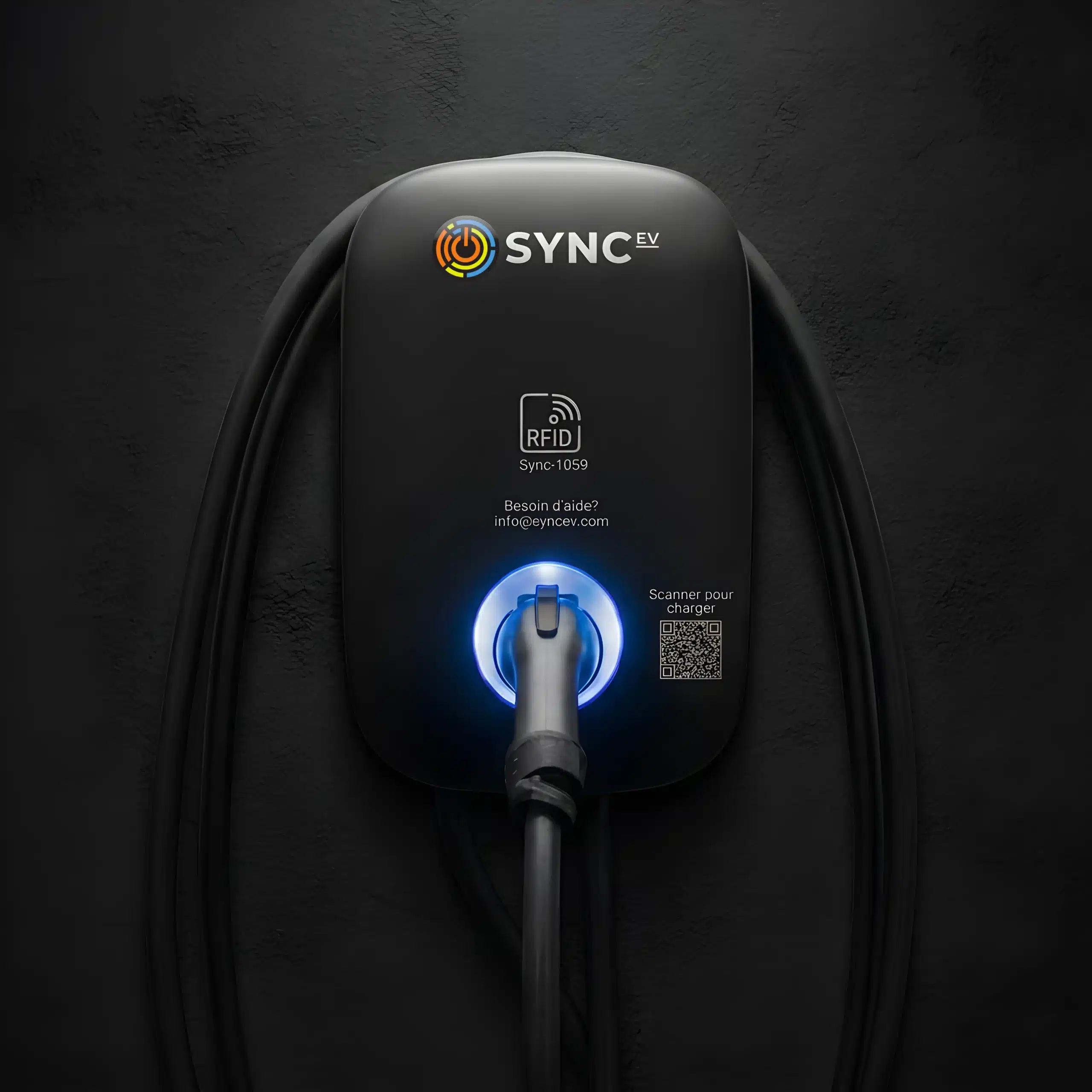 SyncEV Multi-9 — Connected Level 2 EV Charger (Sync-1059)